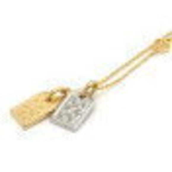 Louis Vuitton Nanogram Pendant - Gold Silver - Picture 5 of 6